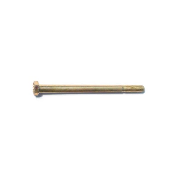 Midwest Fastener Grade 8, 5/16"-24 Hex Head Cap Screw, Zinc Yellow Steel, 4-1/2 in L, 25 PK 51632 - main